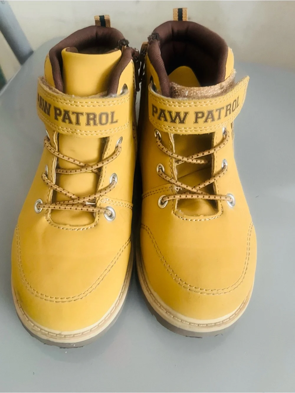 Paw Patrol Kids Lace-Up Timberland Boots